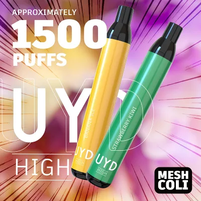 2022 Prezzo di fabbrica di vendita caldo direttamente 1500 Puff 550mAh Uyd Plus Disposabel Vape Pen E Accessori per sigarette
